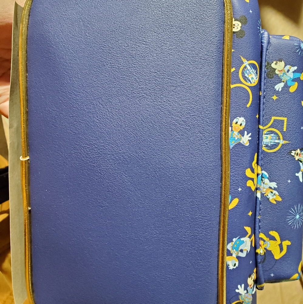 Mickey Mouse & Friends Loungefly Backpack Walt Disney World 50th Anniversary/ear - Picture 8 of 16